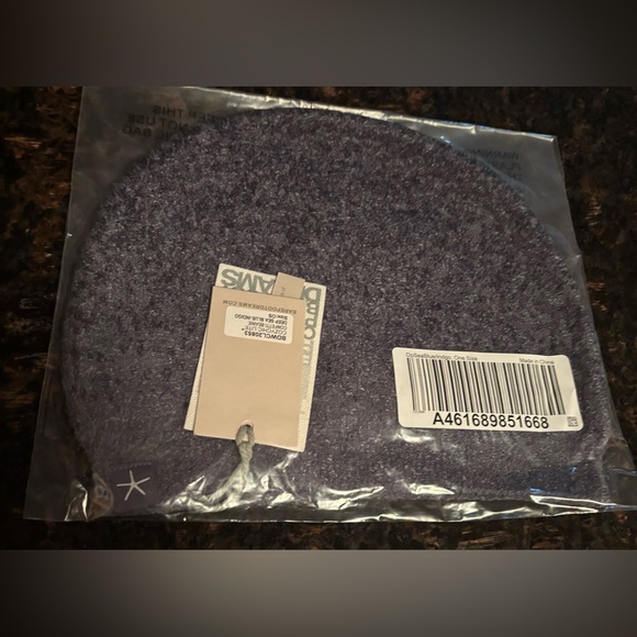 NWT Barefoot Dreams Cozy Chic Lite Confetti Beanie Deep Sea Blue-Indigo Gray OS main image 6